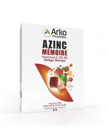 AZINC MEMOIRE 30 GELULES